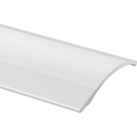 Anpassungsprofil Aluminium Höhenausgleich bis 11 mm Selbstklebend Silber 38 mm