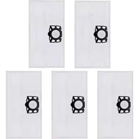 Bolsas de tela compatibles con Karcher WD4 WD5 WD6 MV4 MV5 MV6 Alta capacidad Bolsas de tela no tejidas Accesorios Blancos (1/5)