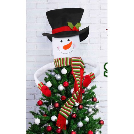 GARRYFIZH Décorations de sapin de Noël bonhomme de neige, décorations de Noël pour la maison et les centres commerciaux, fournitures pour décoration de sapin de Noël (1/5)