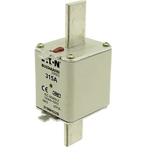 Fusibile, BT, 315 A, CA 500 V, NH2, gL/gG, IEC, doppia indicazione