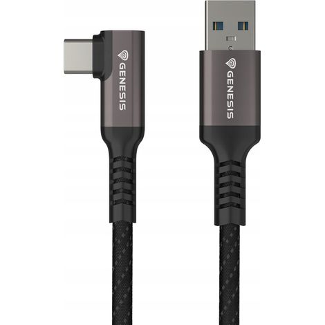 Usb-c(m)--usb-a(m) 3.2 gen 1 cable 5m 5gb/s pd15w vr black genesis (1/2)