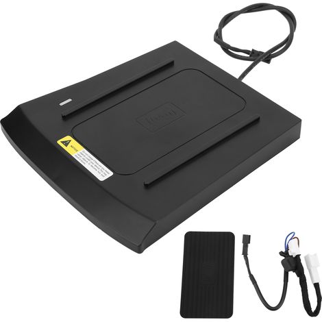 Station de charge sans fil 15W pour téléphone, support de recharge rapide pour Toyota Prado 2012‑2017 (1/5)