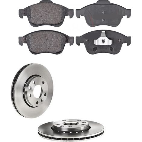 KIT FRENI ANTERIORI compatibile con RENAULT DUSTER (HM) - DISCHI + PASTIGLIE OEM: P 68 050 / 17976 /SOSTITUZIONE DIRETTA/BASSA POLVERE/SILENZIOSO (1/5)