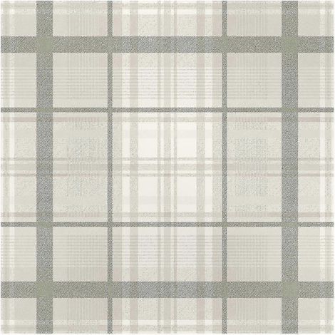 Papier peint mural à motif écossais vert, revêtement décoratif pour murs, style classique et intemporel, idéal pour salon et chambre. (1/4)