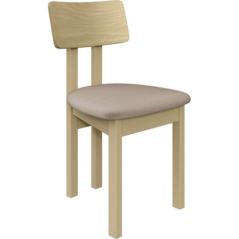 Chaise Victorville 382, Sonoma chêne, 85x47x48cm, Tissu, En bois, Bois (1/5)