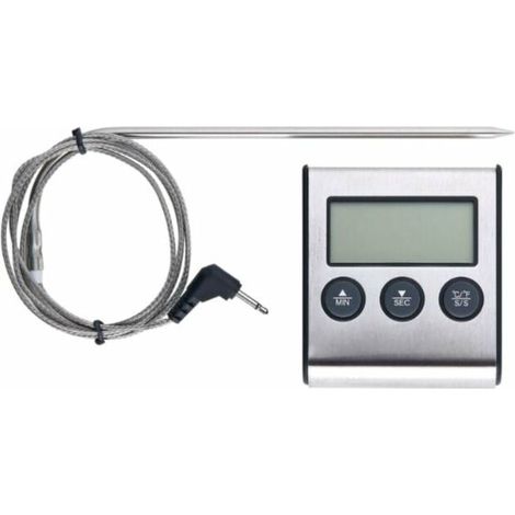 Thermomètre pour barbecue - Thermomètre pour barbecue, thermomètre à sonde de cuisson pour viande avec outil de mesure (1/4)