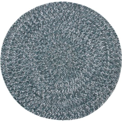 tappeto "solid" rotondo acqua, ø 120 cm (1/4)