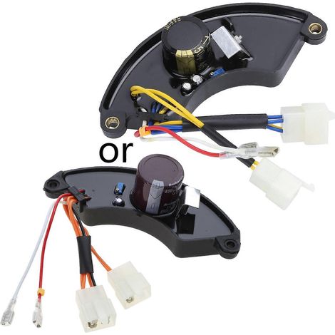 Générateur de remplacement AVR 8 kW, régulateur de tension automatique triphasé, forme incurvée, 14 cm (1/5)