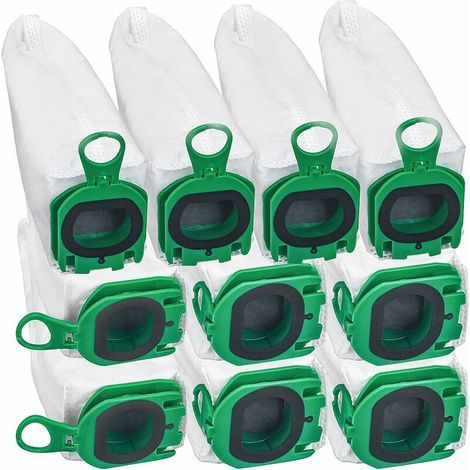 10 Sacs d'Aspirateur pour Vorwerk Sac À Poussière de Rechange pour Kobold VB100 Aspirateur (1/4)