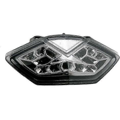 Feu arrière à LED intégré (fumée) avec clignotants, feu stop et clignotants pour Kawasaki Z1000 (2010-2013) et Ninja 1000 Z1000SX (2011-2019). Éclairage pour véhicules motorisés. (1/4)