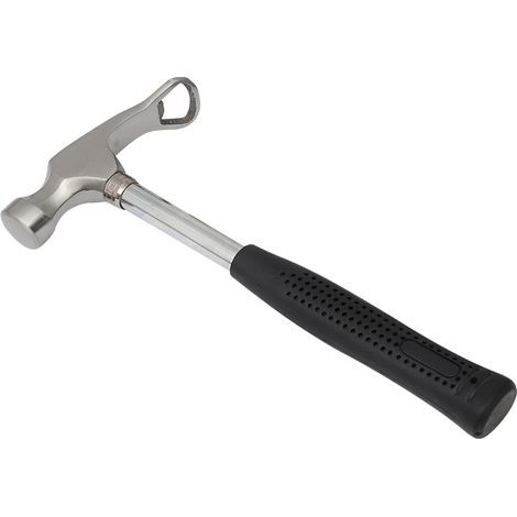 Marteau de fête avec ouvre-bouteille, lève-capsule, idéal comme cadeau pour les hommes, avec poignée en caoutchouc (1/4)