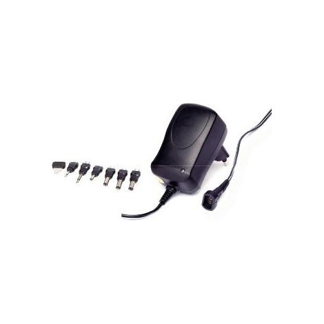 Kon.El.Co. 34.0106.25 adaptador e inversor de corriente Interior 7,2 W Negro