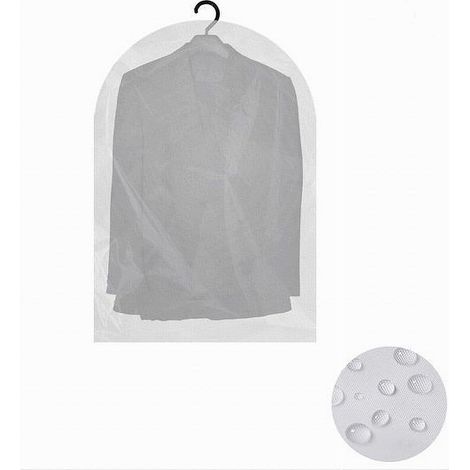 Cleafe - Set 2 Pz Custodia Sacca Copriabiti Copri Abito Vestito Giacca 60x120cm Eva 87411 - (1/3)