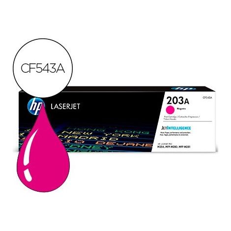 HP Cartuccia Toner Magenta Originale LaserJet 203A