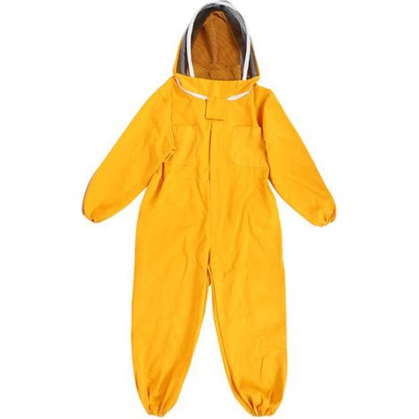 Costume Apicole - Une Pièce - Maille Respirante - Protection Totale Contre Les Piqûres - Taille L (1/5)