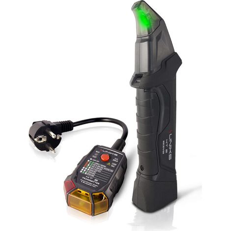 Cerca Interruttori E Prova Prese Con Rcd Test ( UNIKS cod. KT2 )