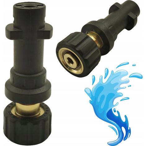 Adattatore per Idropulitrice compatibile con Kärcher K2–K7 – Filettatura M22x1,5, Perno 14mm  Materiale Plastica  Accessori Universali