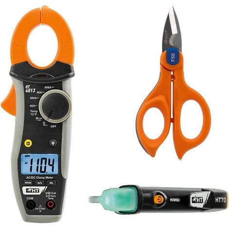 Pinza Digitale Ac/Dc 400A Cat Iii (Ht Italia Cod. Ha004013) (1/4)