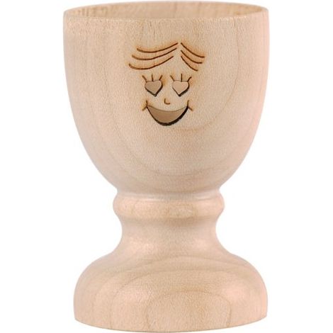 PATISSE - Coquetier en bois Smiley (1/2)
