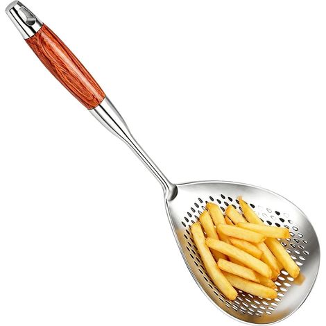 Écumoire en acier inoxydable Louche Alimentaire Ustensile de Cuisson (1/5)