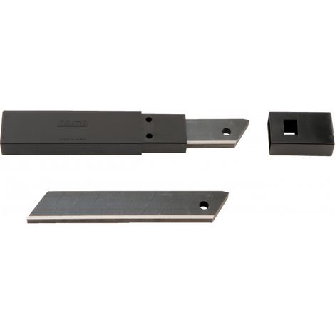 Distributeur 10 lames noires pour Cutter 18 mm - L'Outil Parfait