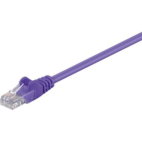 Cable de red UTP Cat5e de 7,5 m, color morado, Microconnect B-UTP5075P (1/2)