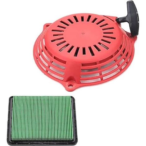 GCV160 Lanceur à Rappel avec 4100265 Filtre à Air Remplacement pour Honda GC160 GCV160 GC135 GCV135 Lanceur Tondeuse Pièce Moteur de Tondeuse à Gazon (1/4)