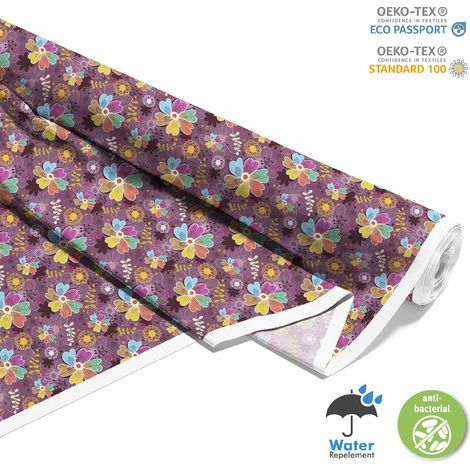 TESSUTI DECORATIVI PER ESTERNI OXFORD - Motivo floreale I DX396 (1/5)