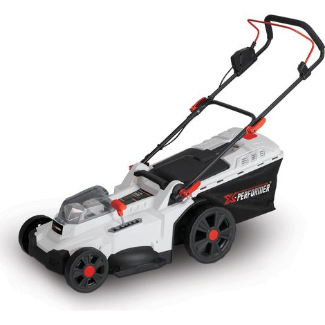 Hierba del césped de la batería portátil - 40V MAX - posiciones de altura de corte 6 - - herramienta única y sin batería y el ca (1/2)