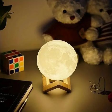 Veilleuse lune/galaxie LED à faire soi-même (lumière chaude) (1/5)