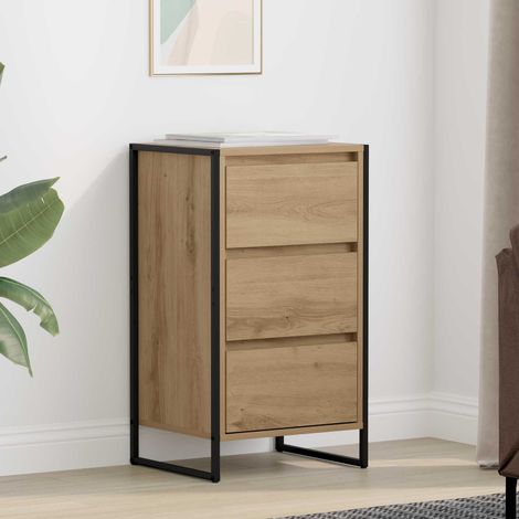 vidaXL Credenza Rovere Artigianale 42 x 36 x 75.5 cm Legno