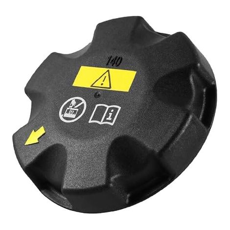 Engine Radiator Cap Expansion Tank Fill Cap Compatible with 1 2 3 4 5 6 7 2004-2019 OEM Part Number 17117639020 17117521071 (1/5)