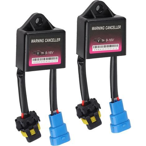 Filtre Anti-Scintillement Décodeur C6 Connecteur de Faisceau de Câblage Suppresseur d'Alarme avec Avertissement Lumineux (1/5)