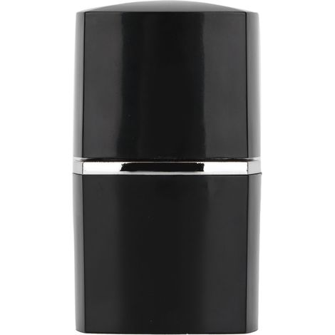 Rouleau de massage facial en pierre volcanique, absorbant l'huile, pour le soin du visage et le massage du visage (noir). (1/5)