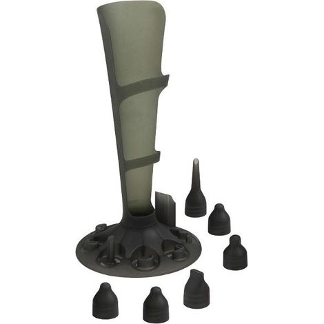 Mastrad Set de manga pastelera negro silicona duradera