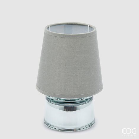 EDG Enzo De Gasperi Lampada da Tavolo Cozy H 18 Cm D 12 Cm IP 20 Sage Scatola Regalo