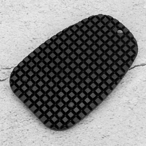 Plaque de béquille latérale antidérapante pour moto Honda, base pad en métal noir, support stabilisateur de stationnement, adapté aux motos Honda, patin de sol robuste (1/5)
