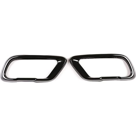 Bouchon de sortie de tuyau d'échappement pour silencieux arrière de voiture, compatible avec les BMW X5 G05, X6 G06, X7 G07 (modèles 2019-2021). (1/3)