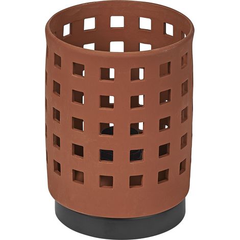 OSRAM Decor Clay Windows Lampe à poser, 1 x E27, IP20, non gradable, argile/métal, 145 mm, marron (1/5)