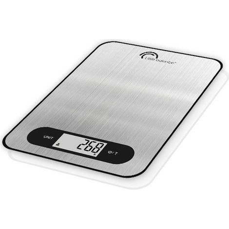 Bilancia da cucina in acciaio inox - Slim - 8169 - Little Balance