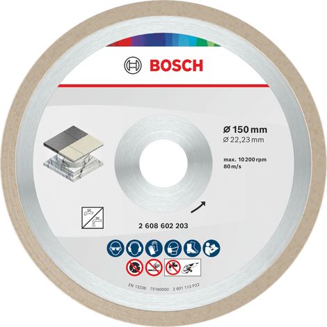 Bosch Diamond cutting discs Standard for Ceramic diamond cutting disc 2608602203