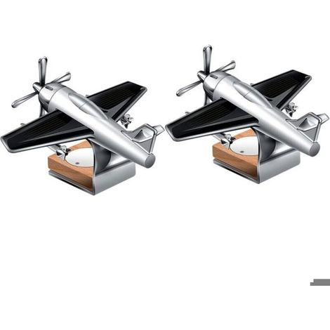 Diffuseur de parfum pour voiture 2 pièces avec huiles essentielles solaire (1/4)