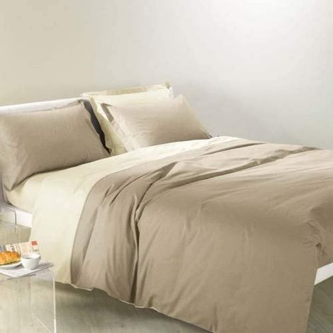 Parure de lit 4 pièces en 100% coton Housse Couette Douce et Elégante, Lavable et Facile d’Entretien Housse de Couette 200x200 et Autres Tailles (1/4)