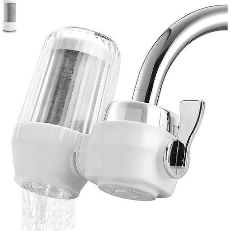 Hochentwickelter Leitungswasserfilter mit zweistufiger Reinigung, reduziert Chlor, Blei, Sedimente und Gerüche – Hoher Durchfluss (1/5)