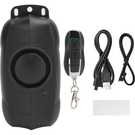 Alarma antirrobo LY-C1 con control remoto para bicicleta, patinete eléctrico, motocicleta y uso doméstico. (1/5)