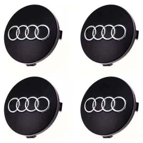 Embellecedores de rueda, juego de 4 piezas para Audi, accesorios de coche ABS 60 mm (1/3)