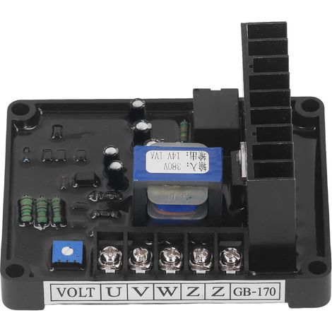 Régulateur de tension triphasé GB-170 AVR à balais de carbone pour groupe électrogène diesel à balais 380 V (ST/STC) (1/5)