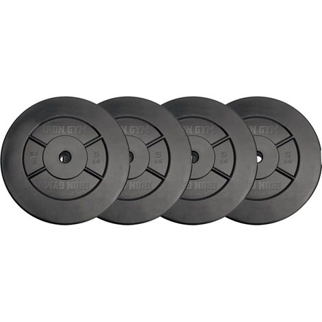 Iron gym - discos de pesas 4 x 5 kg 9856643 (1/2)