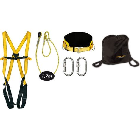 Kit anticaída básico SAFETOP con cinturón de posicionamiento ELBRUS 71B