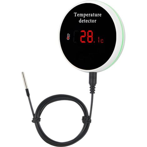 Capteur de température numérique Wi-Fi Smartlife pour la surveillance de l'eau, des piscines, des environnements intérieurs et des systèmes d'alarme.-AquaForge
